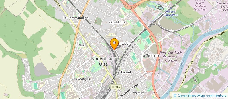 localisation de l'entreprise MONSIEUR HABIB DELLIDJ  NOGENT-SUR-OISE