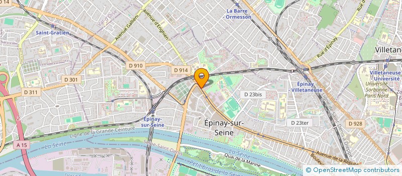 localisation de l'entreprise MONSIEUR HABIB DESSA à EPINAY-SUR-SEINE
