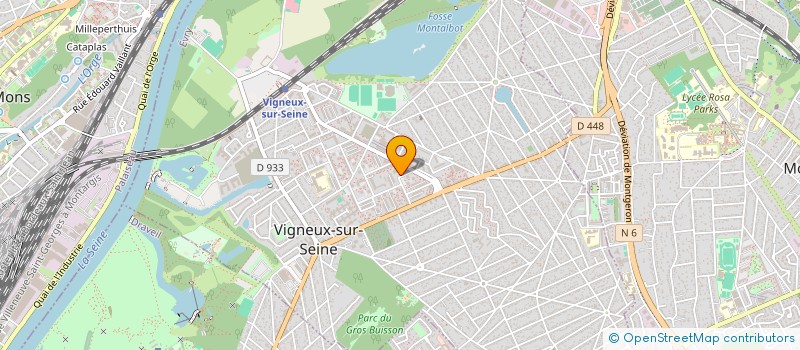 localisation de l'entreprise MONSIEUR HABIB DIALLO à VIGNEUX-SUR-SEINE