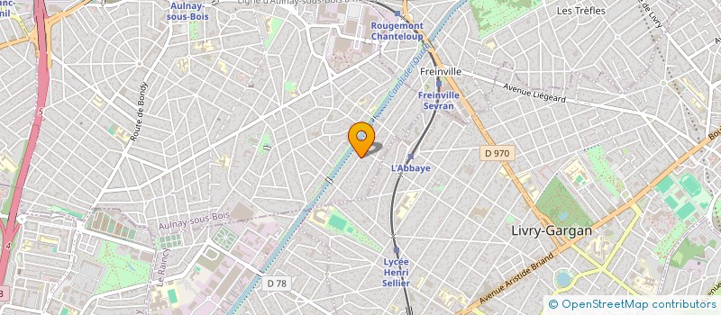 localisation de l'entreprise MONSIEUR HABIB DISSOU à AULNAY-SOUS-BOIS