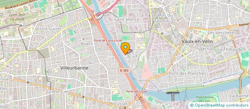 localisation de l'entreprise MONSIEUR HABIB DOUBA  VILLEURBANNE