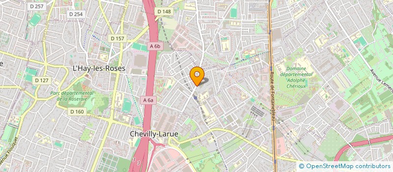 localisation de l'entreprise MONSIEUR HABIB EL CONSTANTINI  L'HAY-LES-ROSES