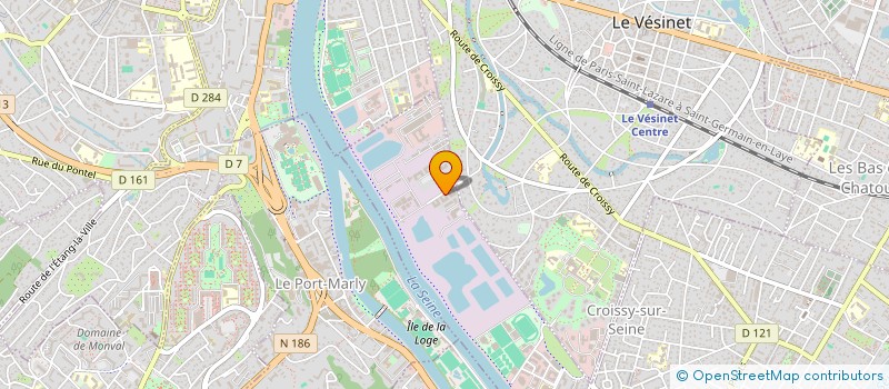 localisation de l'entreprise MONSIEUR HABIB EL GACER  CROISSY-SUR-SEINE