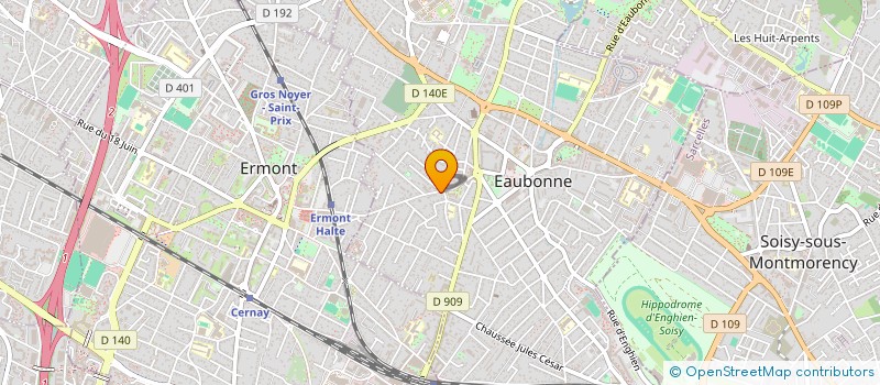 localisation de l'entreprise MONSIEUR HABIB EL GHOUL à EAUBONNE