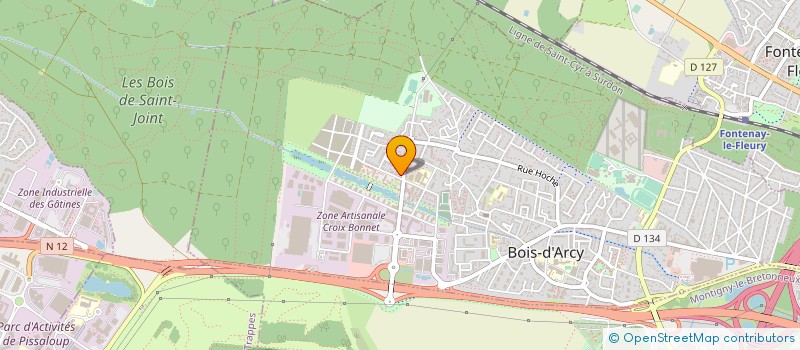 localisation de l'entreprise MONSIEUR HABIB FATNASSI  BOIS-D'ARCY