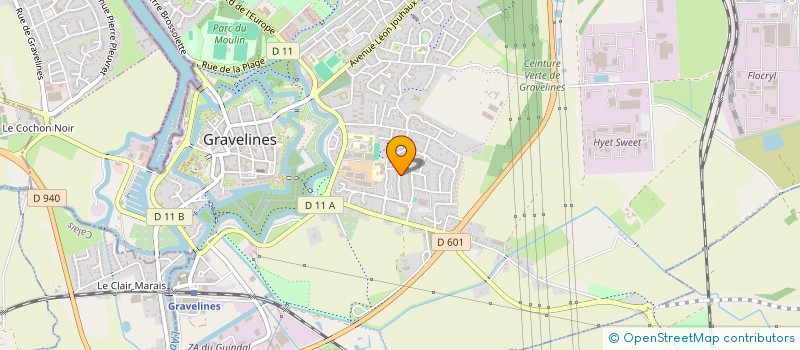 localisation de l'entreprise MONSIEUR HABIB FIDAN à GRAVELINES