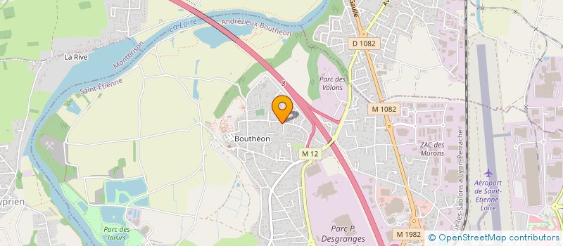 localisation de l'entreprise MONSIEUR HABIB FOUDILI  ANDREZIEUX-BOUTHEON