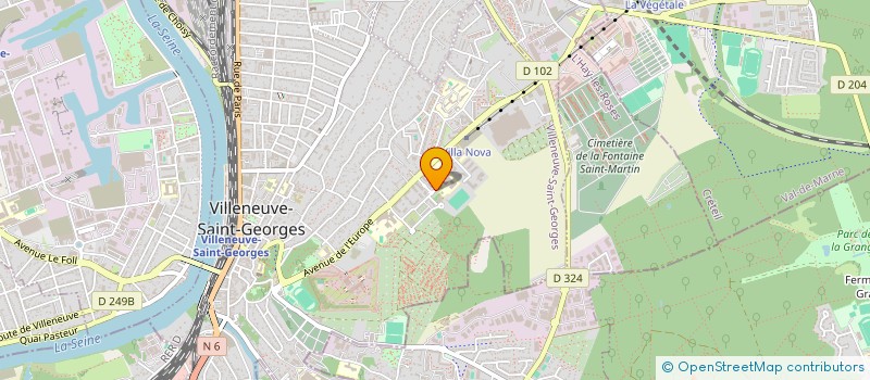 localisation de l'entreprise MONSIEUR HABIB FREDJ  VILLENEUVE-SAINT-GEORGES