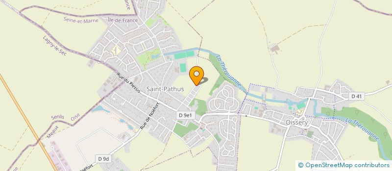 localisation de l'entreprise MONSIEUR HABIB GHEZAL  SAINT-PATHUS