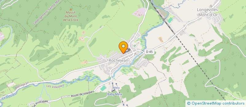 localisation de l'entreprise MONSIEUR HABIB GONTARA  ROCHEJEAN