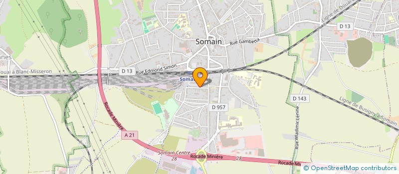 localisation de l'entreprise MONSIEUR HABIB GRIFFON  SOMAIN