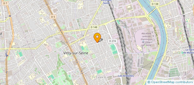 localisation de l'entreprise MONSIEUR HABIB HABIB OSMANI à VITRY-SUR-SEINE