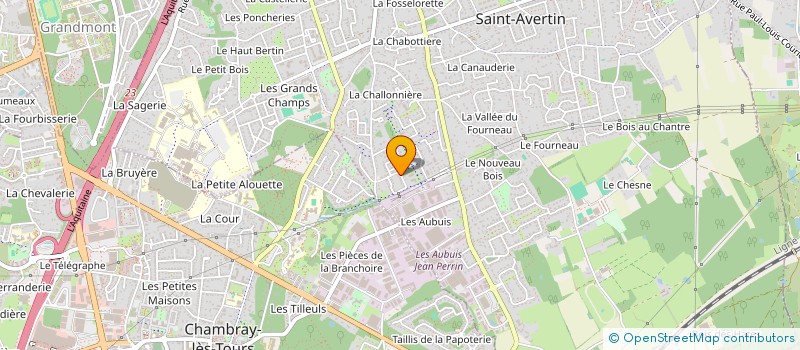 localisation de l'entreprise MONSIEUR HABIB HEMARID  SAINT-AVERTIN