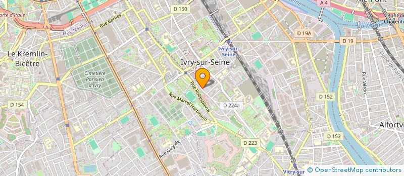 localisation de l'entreprise MONSIEUR HABIB JALOUALI  IVRY-SUR-SEINE