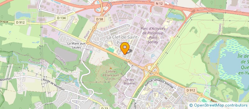 localisation de l'entreprise MONSIEUR HABIB KADHKADHI à ELANCOURT