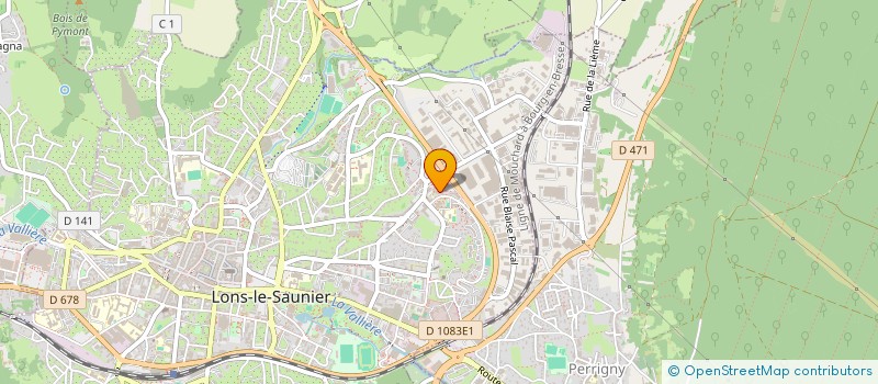 localisation de l'entreprise MONSIEUR HABIB KARAER à LONS-LE-SAUNIER