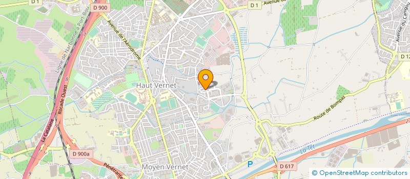 localisation de l'entreprise MONSIEUR HABIB KELICHE  PERPIGNAN