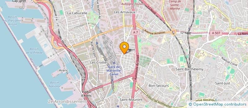 localisation de l'entreprise MONSIEUR HABIB KHEZAMI à MARSEILLE