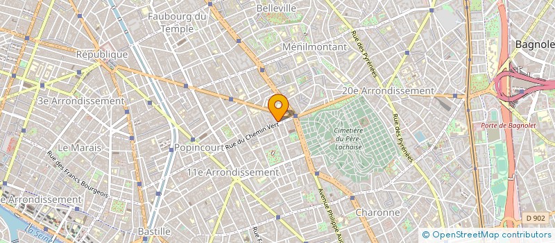 localisation de l'entreprise MONSIEUR HABIB KRAIEM  PARIS