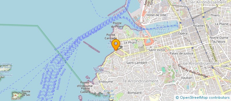 localisation de l'entreprise MONSIEUR HABIB KREDDA à MARSEILLE