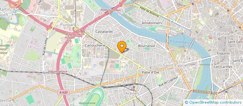 localisation de l'entreprise MONSIEUR HABIB LABIADH  TOULOUSE