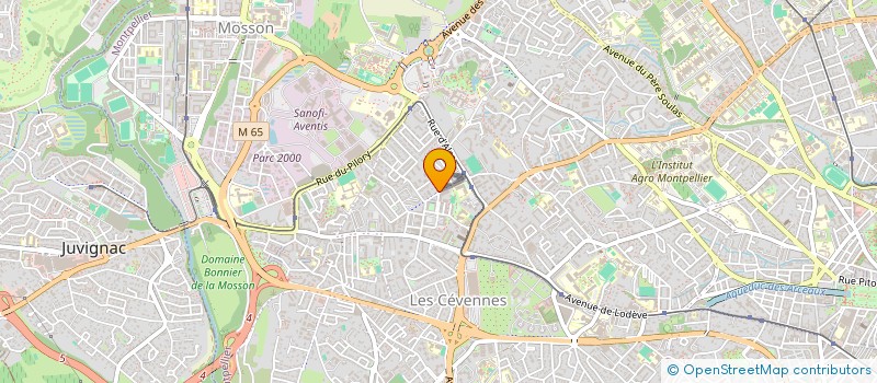 localisation de l'entreprise MONSIEUR HABIB LAGHMIRI à MONTPELLIER