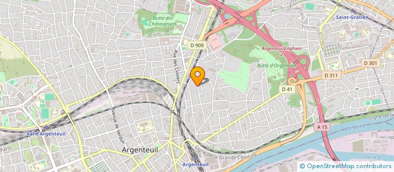 localisation de l'entreprise MONSIEUR HABIB MARES  ARGENTEUIL