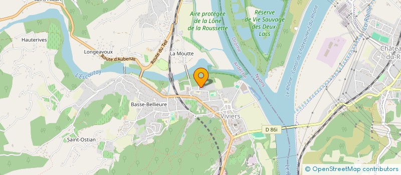 localisation de l'entreprise MONSIEUR HABIB MEGHARI  VIVIERS