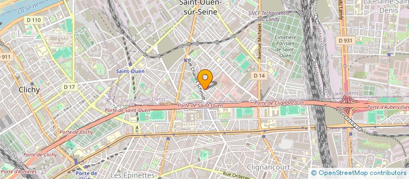 localisation de l'entreprise MONSIEUR HABIB MEKDAM à SAINT-OUEN-SUR-SEINE