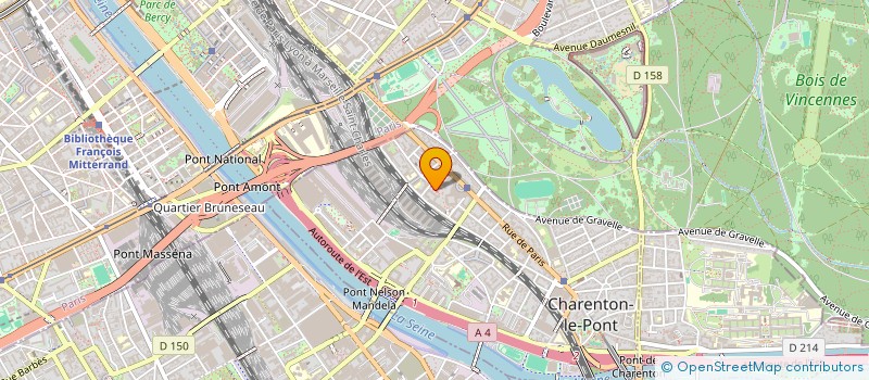 localisation de l'entreprise MONSIEUR HABIB MOUSSA  CHARENTON-LE-PONT