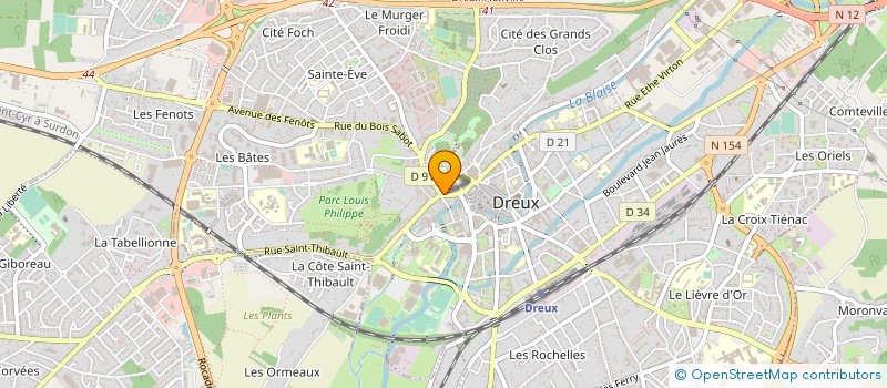 localisation de l'entreprise MONSIEUR HABIB NASRI à DREUX