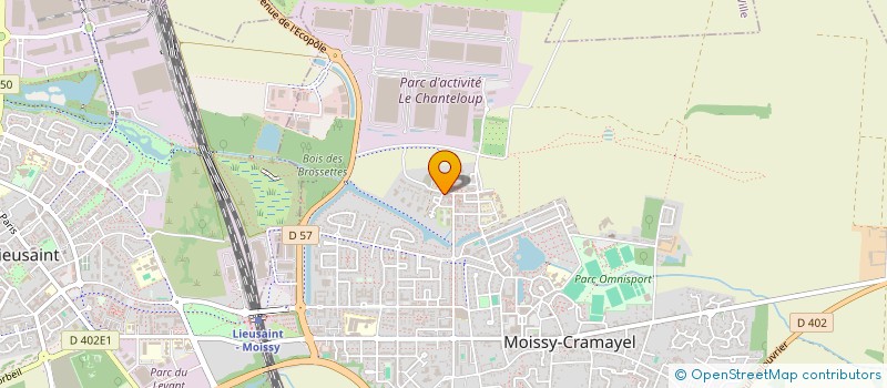 localisation de l'entreprise MONSIEUR HABIB NENI  MOISSY-CRAMAYEL