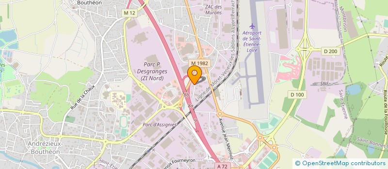 localisation de l'entreprise MONSIEUR HABIB ORMANTEPE à ANDREZIEUX-BOUTHEON