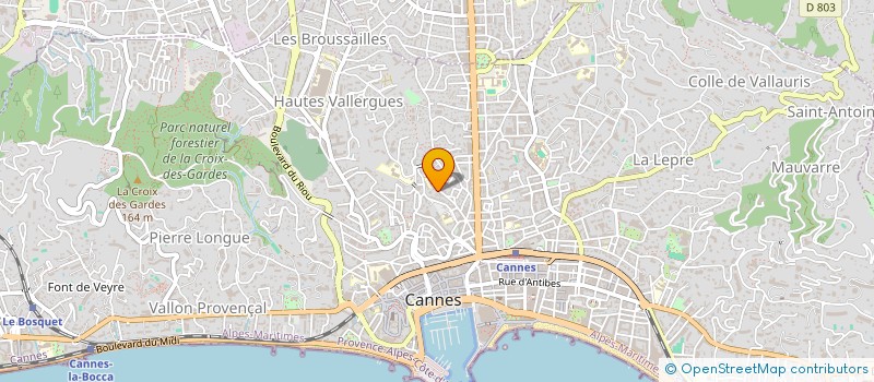 localisation de l'entreprise MONSIEUR HABIB OUESLATI à CANNES