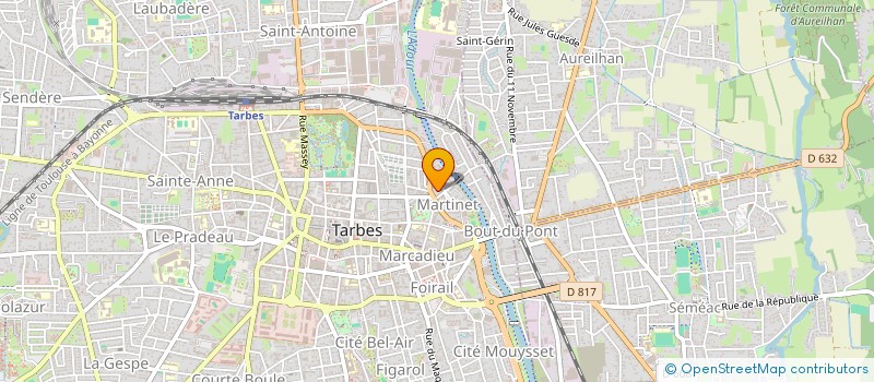 localisation de l'entreprise MONSIEUR HABIB QADERI  TARBES