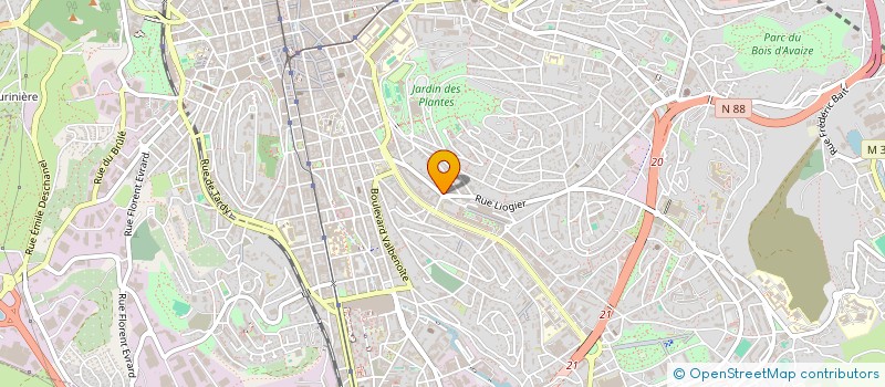 localisation de l'entreprise MONSIEUR HABIB SAFI  SAINT-ETIENNE