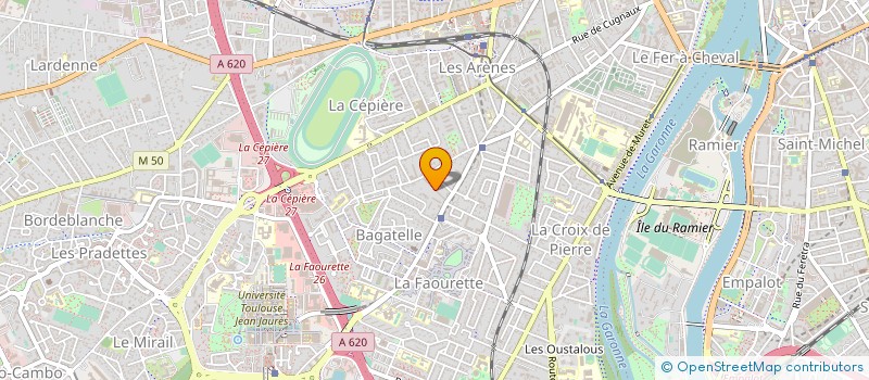 localisation de l'entreprise MONSIEUR HABIB SELAMNIA  MURET