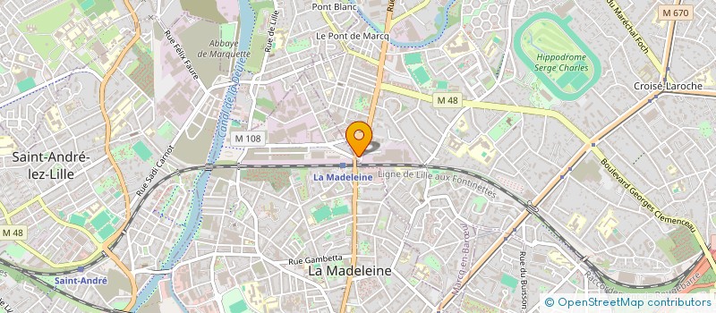 localisation de l'entreprise MONSIEUR HABIB SIDIYAKOUB à MARCQ-EN-BARŒUL