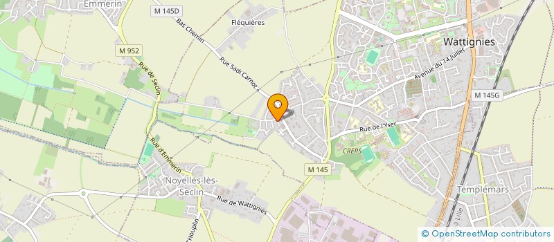 localisation de l'entreprise MONSIEUR HABIB TABTI  WATTIGNIES