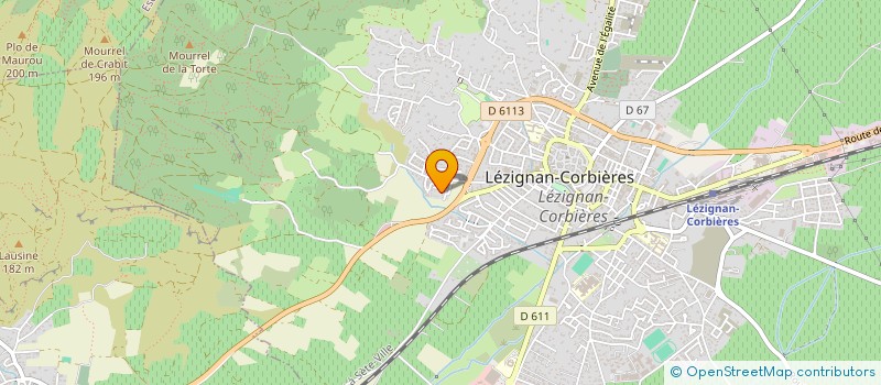 localisation de l'entreprise MONSIEUR HABIB TAHRI à LEZIGNAN-CORBIERES