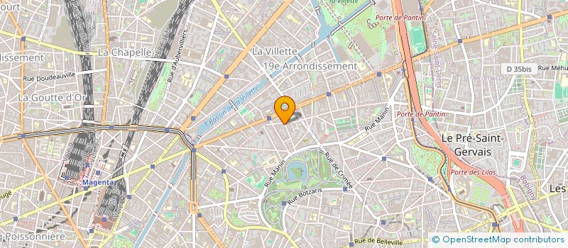 localisation de l'entreprise MONSIEUR HABIB TAWK  PARIS