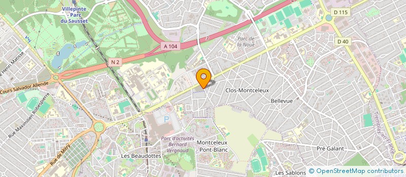 localisation de l'entreprise MONSIEUR HABIB TELLAS à VILLEPINTE