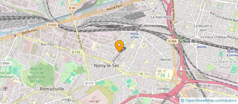 localisation de l'entreprise MONSIEUR HABIB ZAOUI à NOISY-LE-SEC