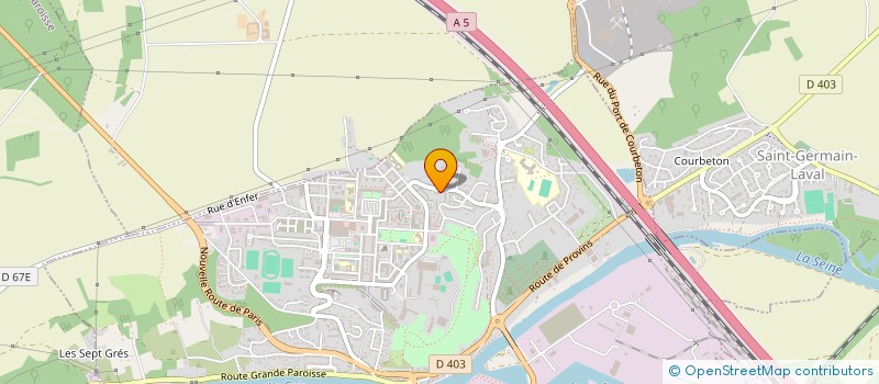 localisation de l'entreprise MONSIEUR HABIB ZENAINI  MONTEREAU-FAULT-YONNE