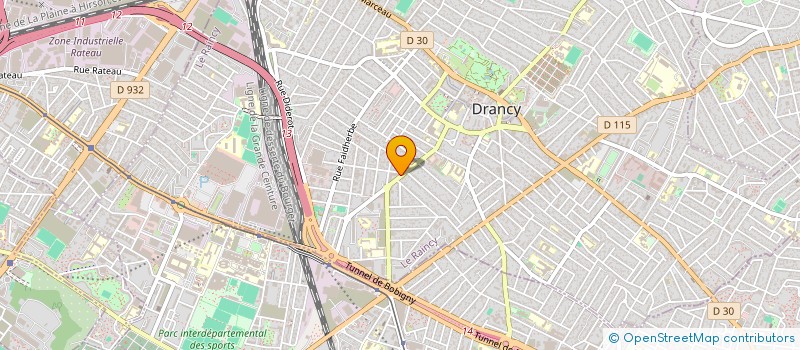 localisation de l'entreprise MONSIEUR HABIB ZOUBIRI à DRANCY