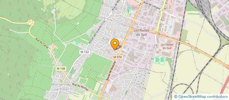 localisation de l'entreprise MONSIEUR HABIBOLLAH SABOOR à MARSANNAY-LA-COTE