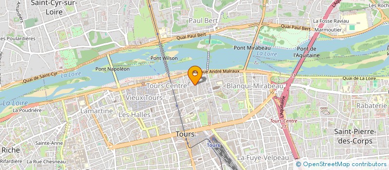 localisation de l'entreprise MONSIEUR HABIBOR LASKAR  TOURS