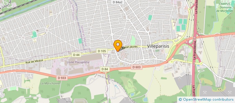 localisation de l'entreprise MONSIEUR HABIBOU DIAWARA à VILLEPARISIS