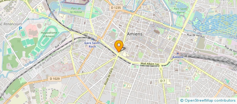 localisation de l'entreprise MONSIEUR HABIBOU IDRISSA  AMIENS