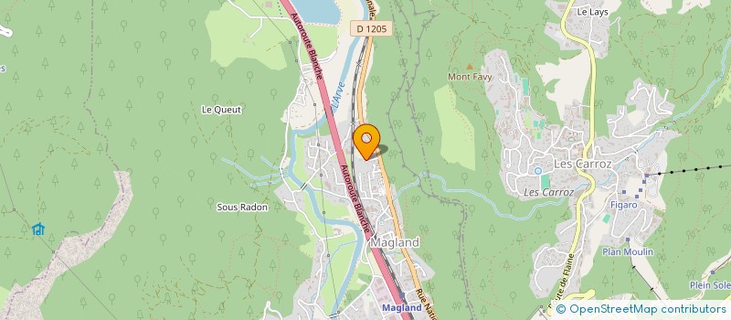 localisation de l'entreprise MONSIEUR HABIBOU NDAO  MAGLAND